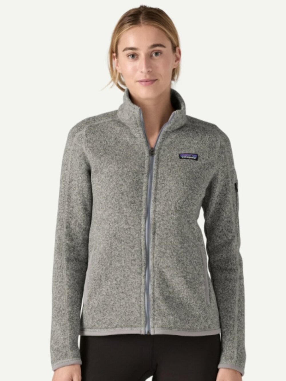Patagonia Women's Better Sweater Fleece Jacket STY25541 Birch White Small